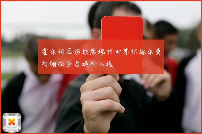 霍尔姆因伤缺席瑞典世界杯赫尔曼约翰松紧急递补入选